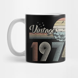 Vintage 1974 Design 46 Years Old 46th birthday for Men Women Mug